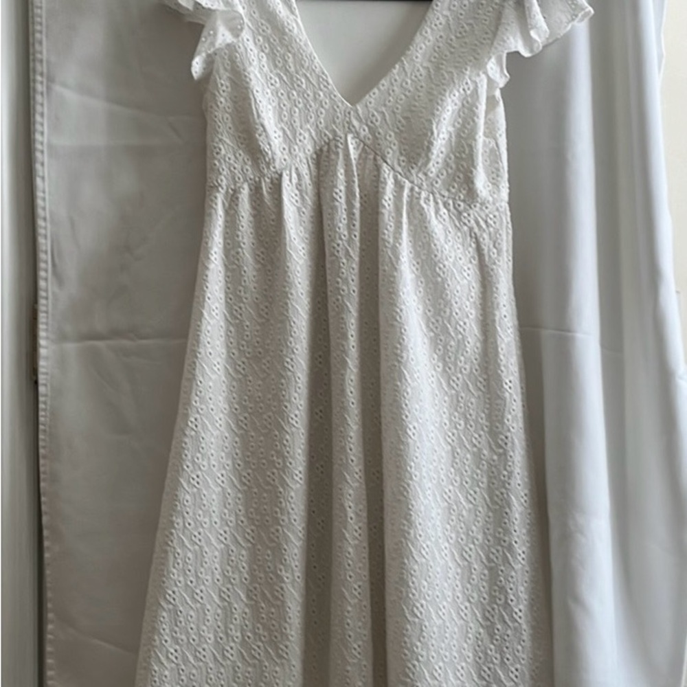 Cute summer eyelet dress